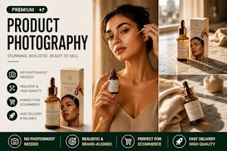 create ai product photography with realistic models