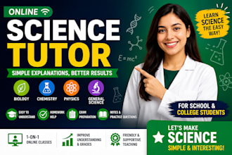 teach science online for school and college students