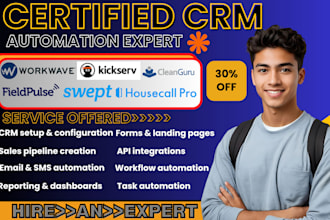 setup housecall pro jobber workiz cleaning servicetitan tradify slack automation