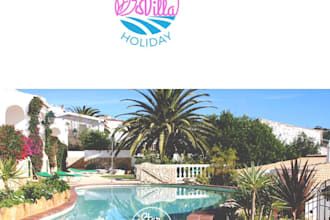 design creative travel, resort and hospitality logo
