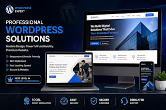 create premium wordpress websites for businesses