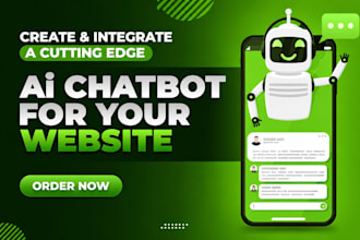 build ai chatbot ai website and ai mobile app using