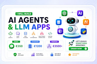 build ai agents, chatbots, llm applications