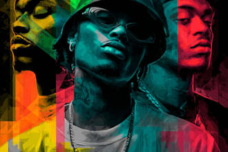 design a hip hop album cover art for you