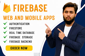 provide expert firebase integration services for flutter apps
