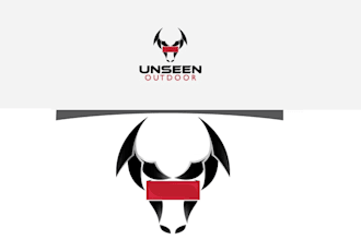 design powerful simplistic logo