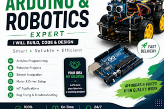 do the arduino project and robotics solution