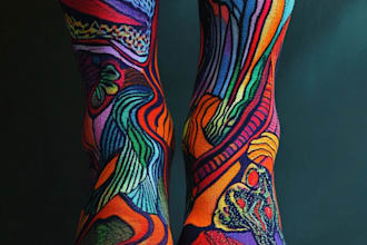 create unique socks design for your brand