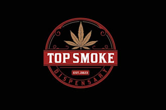 design recreational marijuana dispensary logo