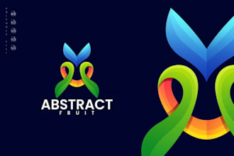 design modern combination mark and abstract logo design