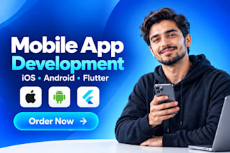 do ai mobile app development, android, ios app creation as flutter developer