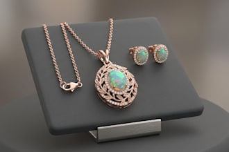 create custom 3d jewelry cad models for rings, bracelets, pendants and earrings