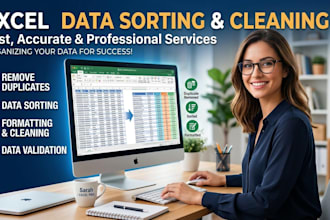 do expert excel data sorting and cleanup