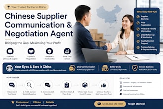 chinese supplier communication  negotiation agent