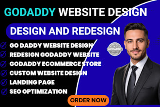 design godaddy website redesign godaddy website development godaddy SEO