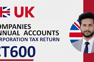 prepare UK company accounts and corporation tax