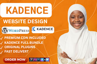 redesign wordpress website with kadence, kadence blocks, kadence pro, gutenberg
