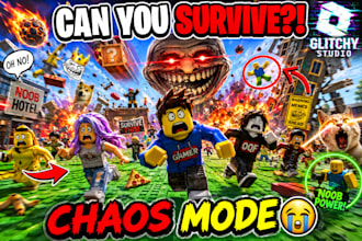 develop a weird viral roblox meme survival game, roblox game