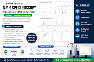 interpret nmr spectra and perform structure elucidation