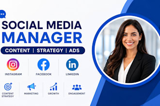create optimize and manage linkedin business page instagram organic growth leads