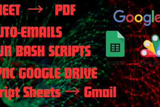 write any google apps script for automation