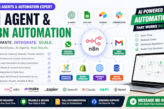 build ai agent, n8n automation, ai automation, n8n ai automation make automation