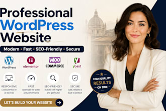 design a professional wordpress website for italian businesses and entrepreneurs