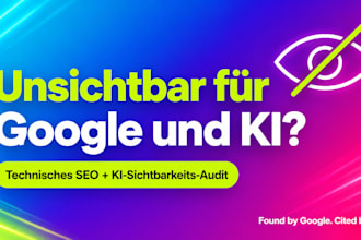 seo und ki sichtbarkeits audit für google und chatgpt