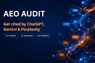do an aeo audit for ai search visibility in chatgpt gemini and more
