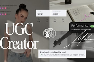 make high converting german aesthetic ugc videos