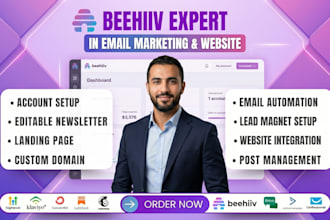 beehiiv setup beehiiv newsletter redesign beehiiv website beehive landing page