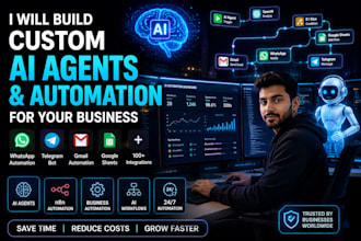 build custom ai agents and automation for your business
