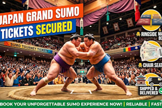 buy authentic sumo wrestling tickets for you