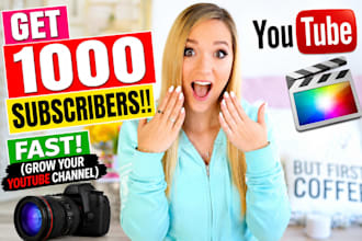 guarantee youtube channel promotion 1,000 for more subscriptions
