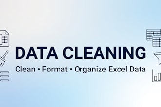 do data entry, web research and ecommerce product listing