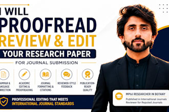 proofread, review and edit your research paper