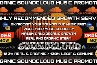 do legit soundcloud music track promotion for super fast growth using google ads