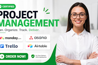 set project management, CRM in monday CRM, asana trello slack, clickup, airtable