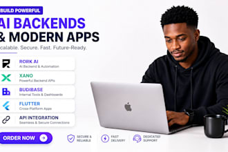 build rork ai backend rork app xano budibase flutterflow  API integration