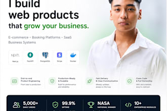 build your custom saas web application