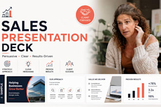 sales presentation deck, client proposal slides, marketing strategy deck