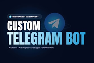 create a custom telegram bot