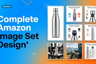 amazon listing images design, amazon infographics and product listings