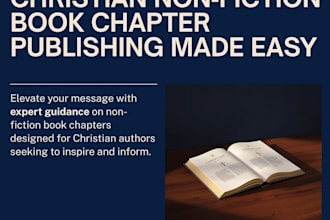 ghostwrite a chapter of your christian non fiction in your voice