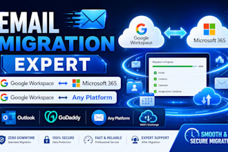 migrate email to microsoft 365 or google workspace