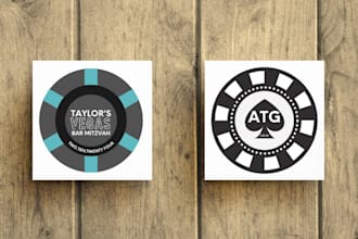 design an amazing bar or bat mitzvah logo