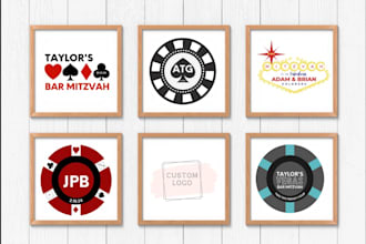 design an amazing bar or bat mitzvah logo