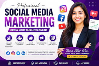 be your expert social media marketing manager