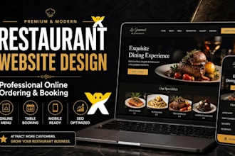 setup online ordering system and food delivery for wix restaurant website design
