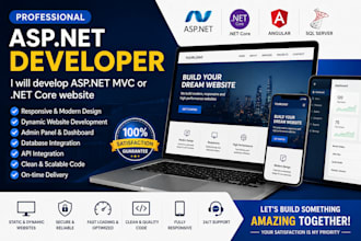 create static and dynamic business websites